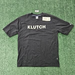 New Balance Klutch Athletics T-Shirt Mens Size S Oversized Black NWT